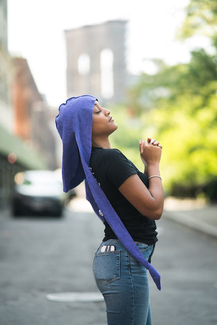 Purple Towel Veeda