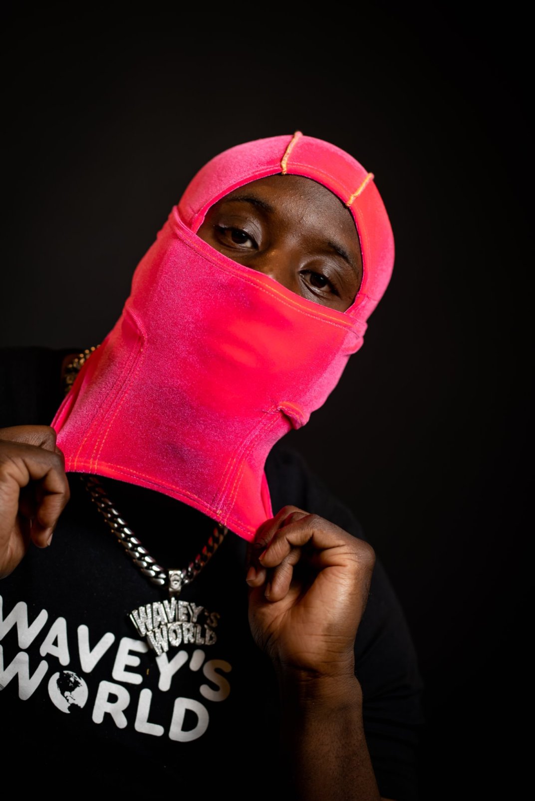 Neon Pink Face Veeda