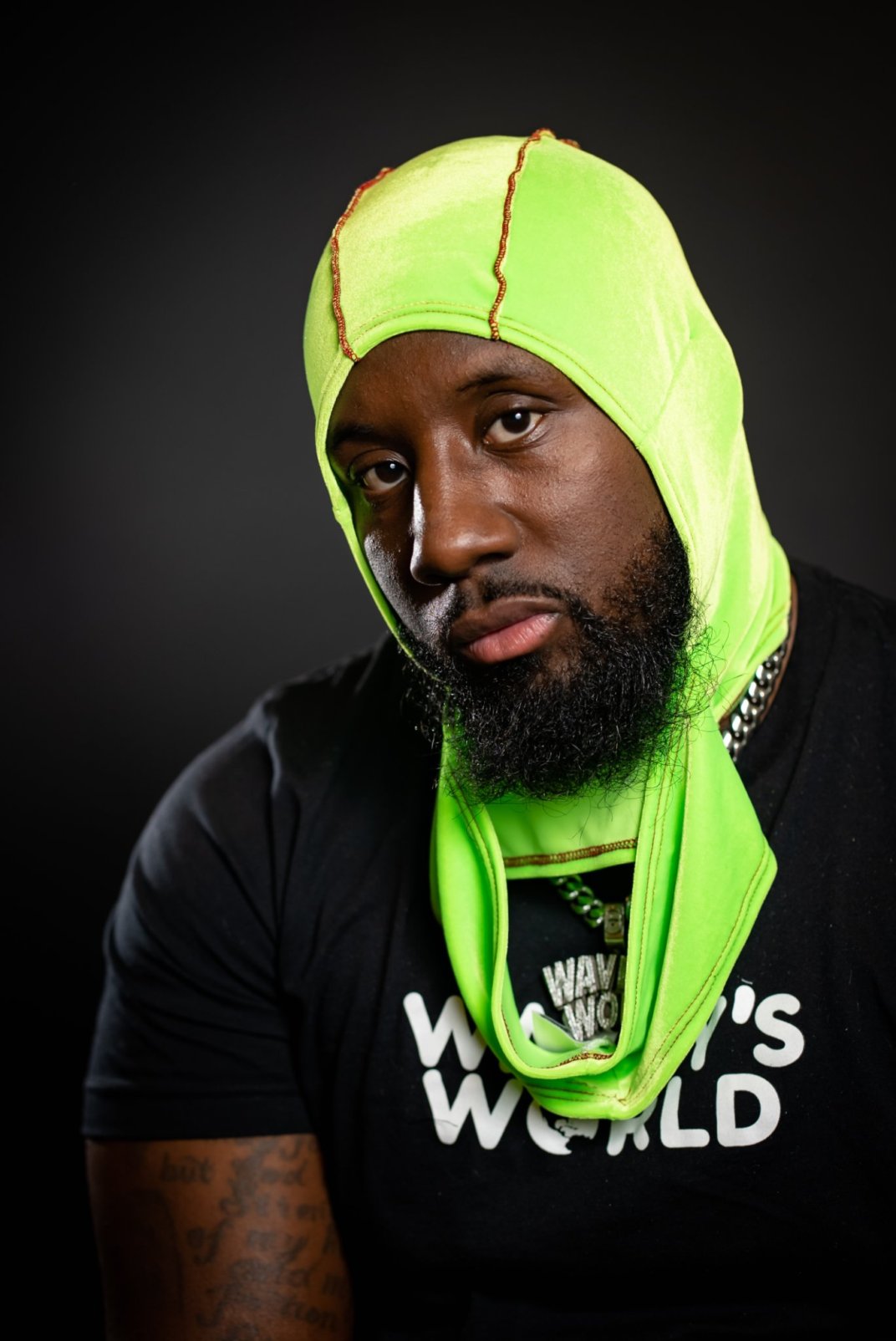 Neon Green Face Veeda
