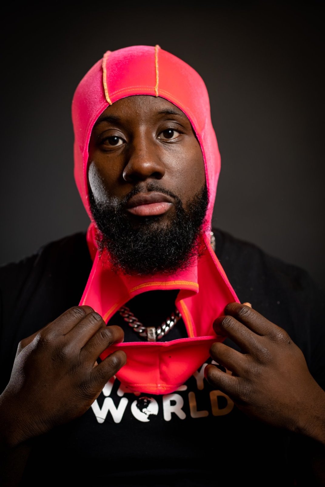 Neon Pink Face Veeda