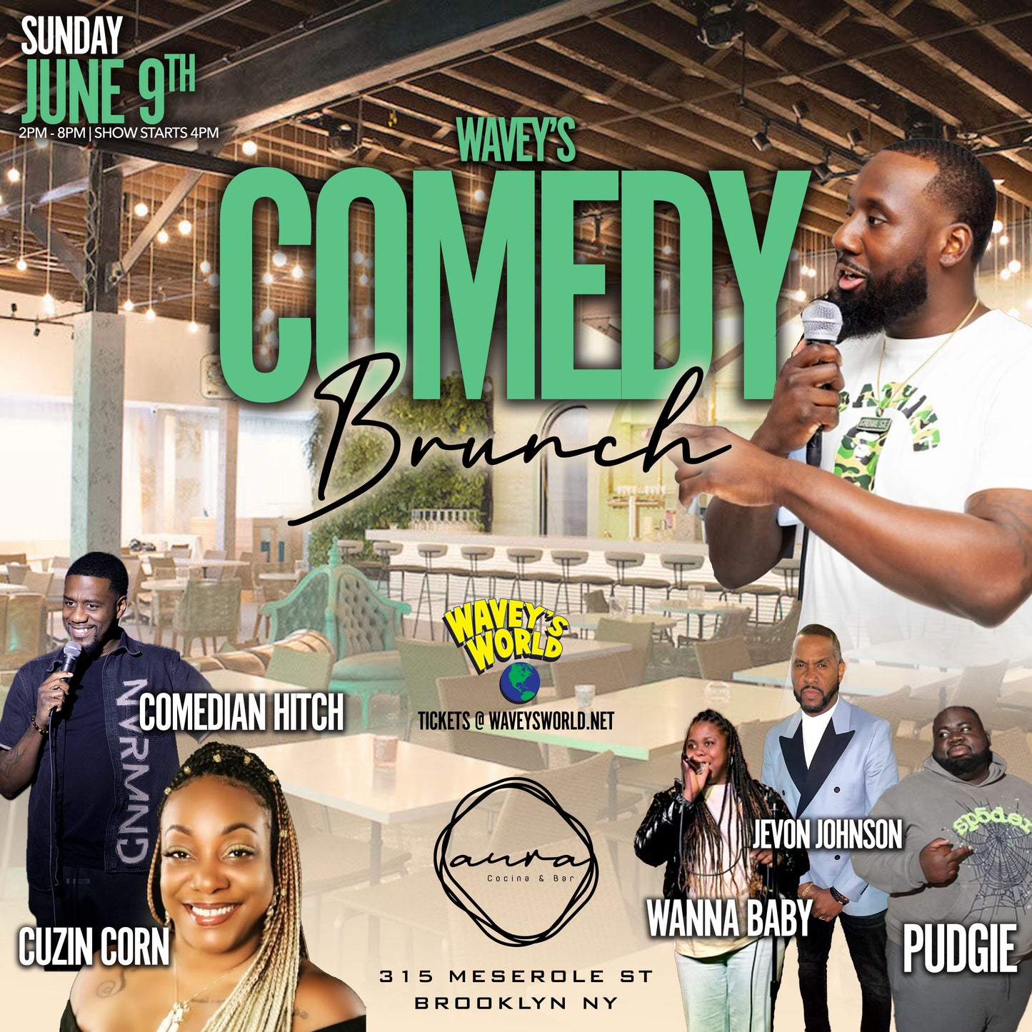 Wavey's Comedy Brunch