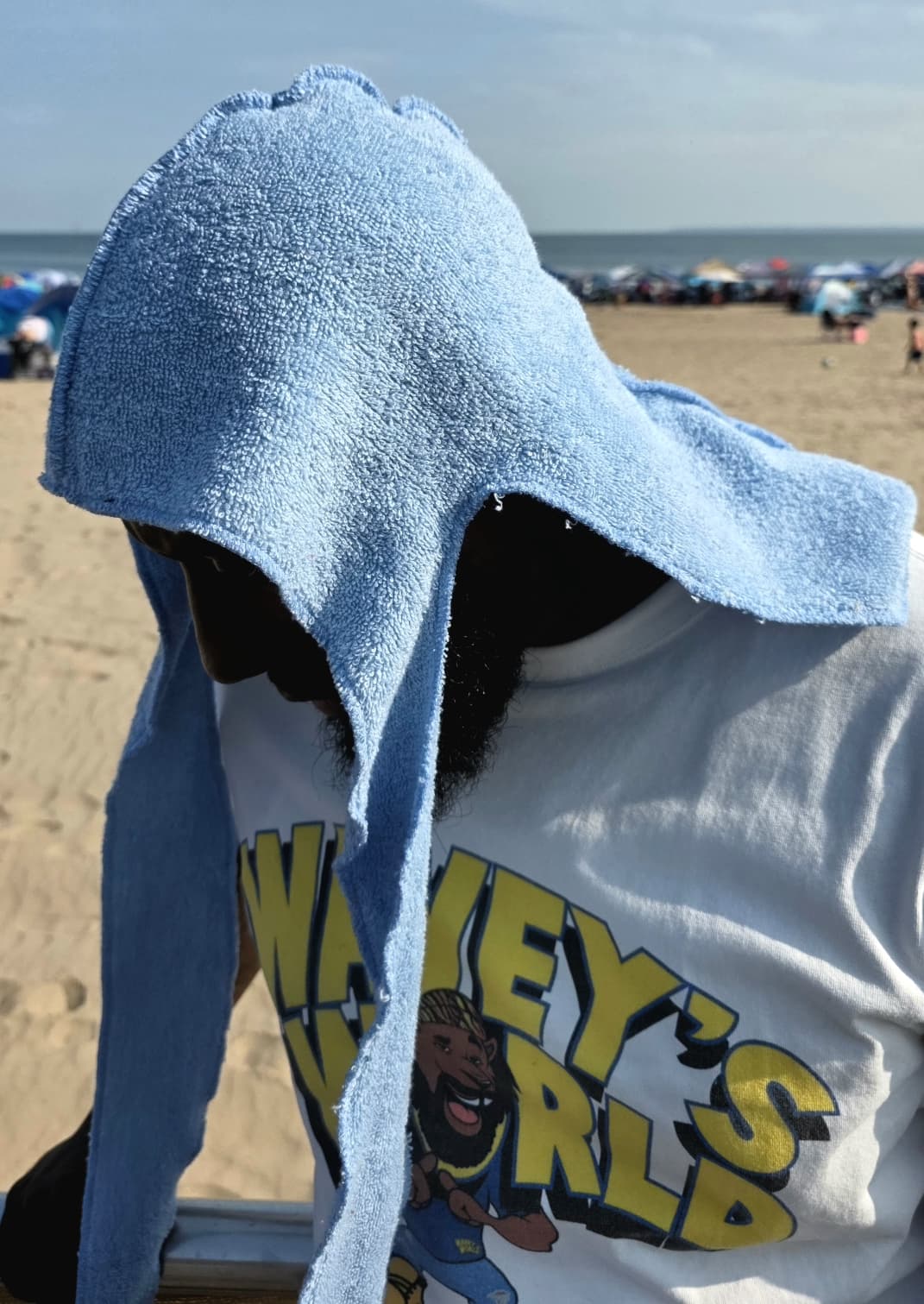 Light Blue Towel Veeda